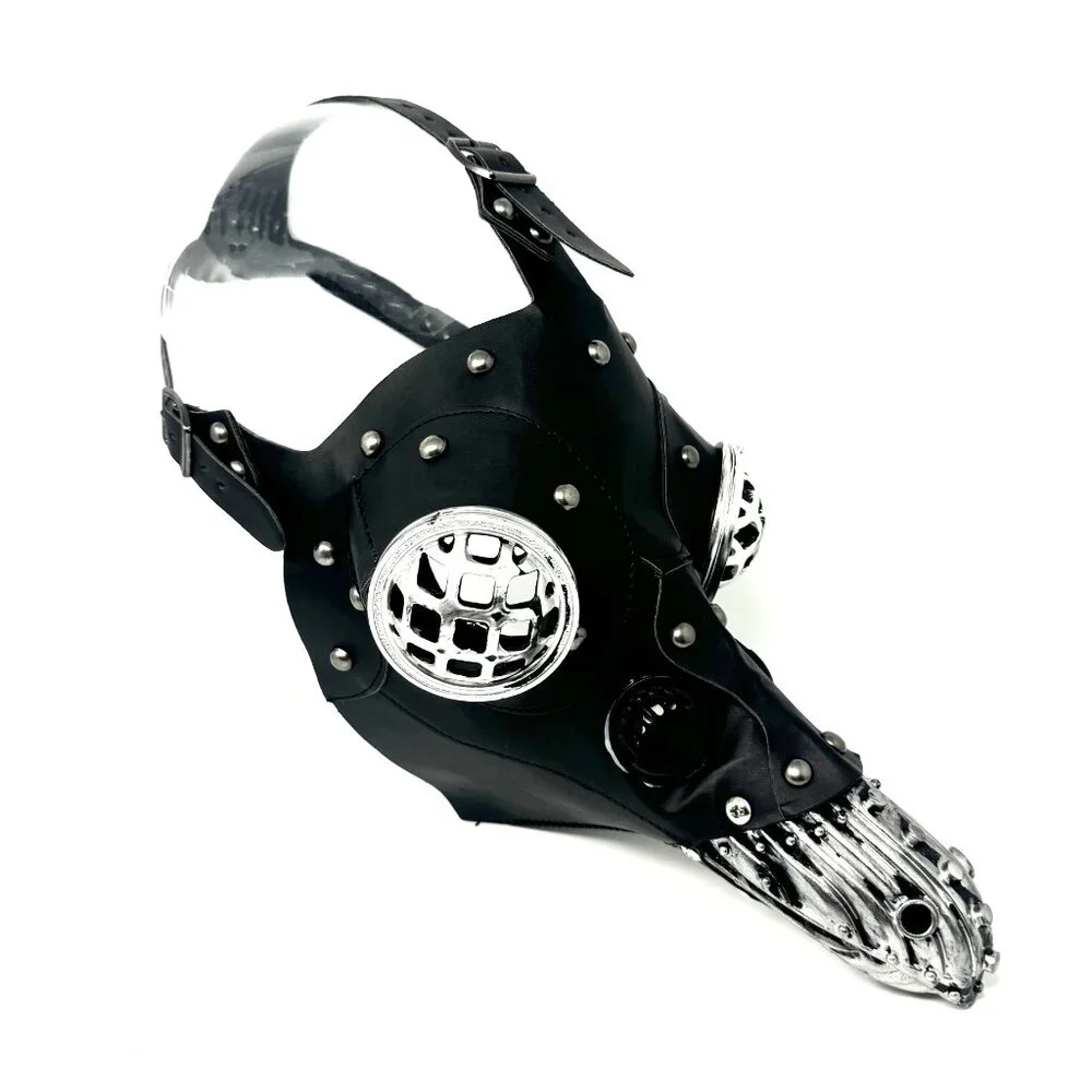 Steampunk Plague Doctor Mask, Long Nose Halloween Masquerade Party Masks